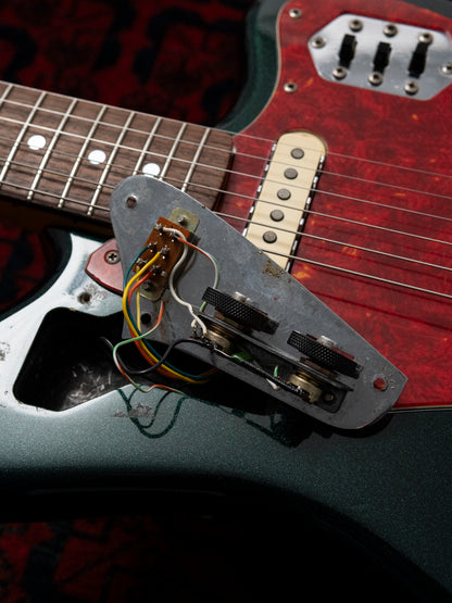 1997-2000 Fender JG66, Order, Sherwood Green Metallic, Matching Headstock, Jaguar, Alder, Non Catalog