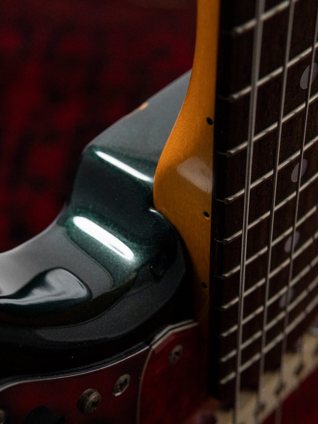 1997-2000 Fender JG66, Order, Sherwood Green Metallic, Matching Headstock, Jaguar, Alder, Non Catalog