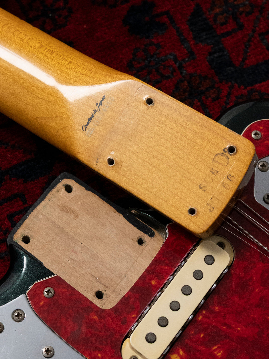 1997-2000 Fender JG66, Order, Sherwood Green Metallic, Matching Headstock, Jaguar, Alder, Non Catalog