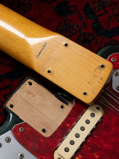1997-2000 Fender JG66, Order, Sherwood Green Metallic, Matching Headstock, Jaguar, Alder, Non Catalog