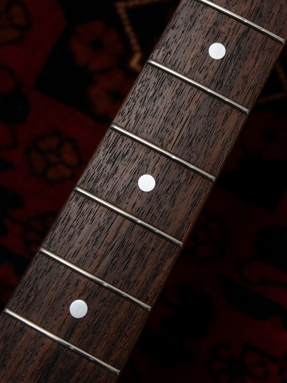 2002 Fender JG66 Jaguar, Atomic Silver (ASV), Matching Headstock, Fully Painted Neck, Non-Catalog, Limited Edition