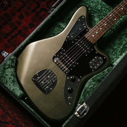 2002 Fender JG66 Jaguar, Atomic Silver (ASV), Matching Headstock, Fully Painted Neck, Non-Catalog, Limited Edition