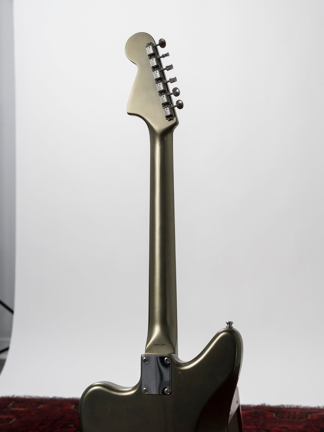 2002 Fender JG66 Jaguar, Atomic Silver (ASV), Matching Headstock, Fully Painted Neck, Non-Catalog, Limited Edition