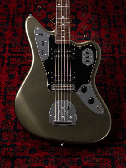 2002 Fender JG66 Jaguar, Atomic Silver (ASV), Matching Headstock, Fully Painted Neck, Non-Catalog, Limited Edition