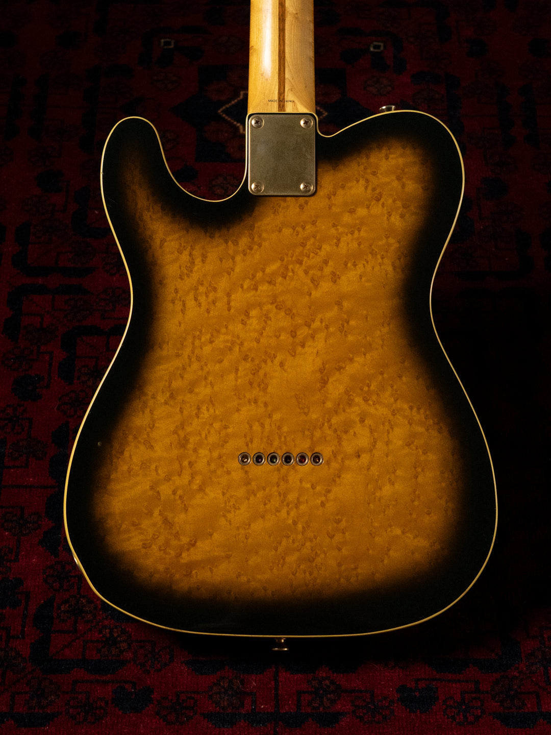 1992 Fender Order TL-105, Birdseye Maple, Mahogany Body, Telecaster Custom, FujiGen