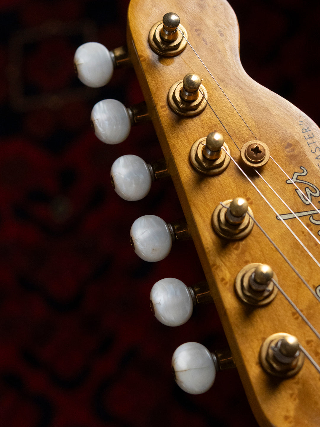 1992 Fender Order TL-105, Birdseye Maple, Mahogany Body, Telecaster Custom, FujiGen